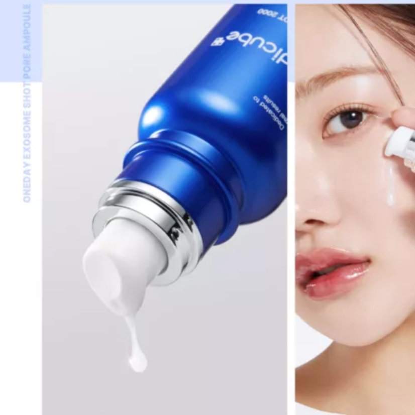 MEDICUBE One-Day Exosome Shot Pore Ampoule 2000 - multifunkční mikrojehličkové sérum30 ml