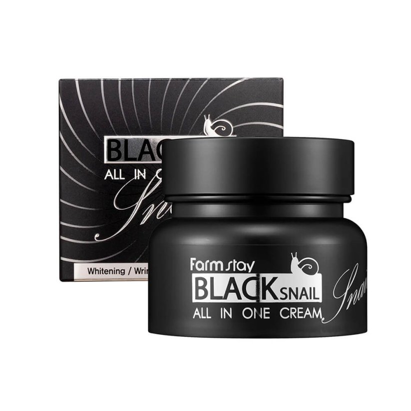 FARMSTAY black snail all in one cream - multifunkční pleťový krém 100ml