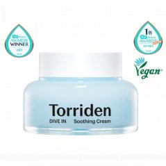TORRIDEN DIVE-IN Low Molecular Hyaluronic Acid Soothing Cream - zklidňující pleťový krém 100 ml
