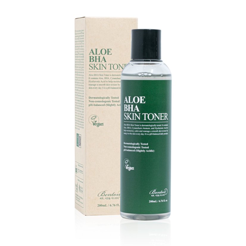 BENTON Aloe BHA Skin Toner - zklidňující pleťový toner 200 ml