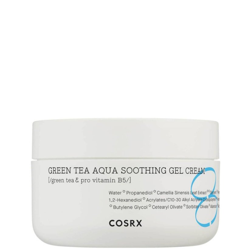 COSRX Hydrium Green Tea Aqua Soothing Gel Cream - Zklidňující krém s extraktem ze zeleného čaje 50 ml