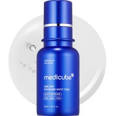 MEDICUBE One-Day Exosome Shot Pore Ampoule 7500 - multifunkčné mikrojehličkové sérum 30 ml