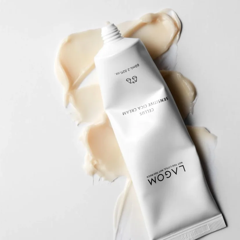 LAGOM Cellus Sensitive Cica Cream - krém na aknózní pleť 60 ml