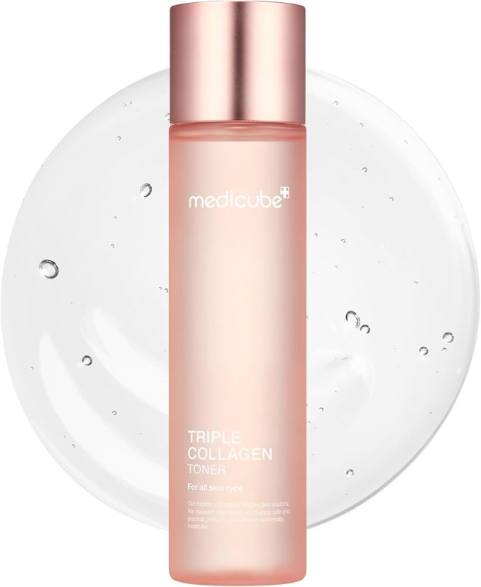 MEDICUBE Triple Collagen Toner 4.0 - anti-age kolagénový toner s obsahom trojitého kolagénu 140 ml
