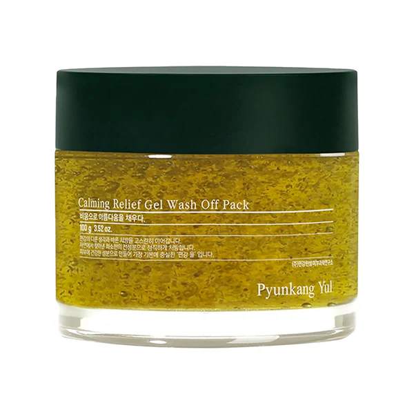 PYUNKANG YUL Calming Relief Gel Wash Off Pack - smývatelná zklidňující maska s obsahem Centella a Tea Tree 100 g