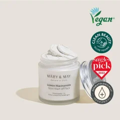 MARY&MAY Lemon Niacinamide Glow Wash off Pack - zmývateľná maska s niacinamidom a vitamínom C125g