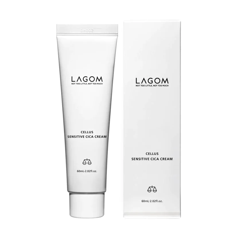 LAGOM Cellus Sensitive Cica Cream - krém na aknózní pleť 60 ml