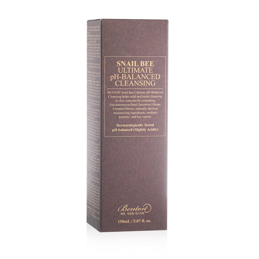 BENTON Snail Bee Ultimate pH-Balanced cleansing - čistící pleťová pěna 150 ml