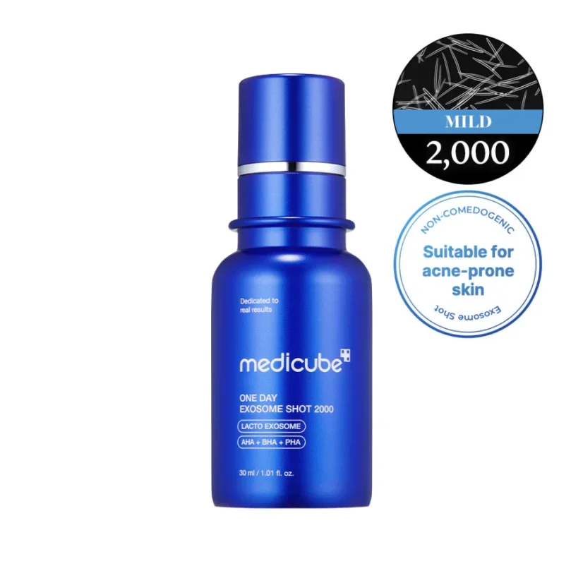 MEDICUBE One-Day Exosome Shot Pore Ampoule 2000 - multifunkční mikrojehličkové sérum30 ml