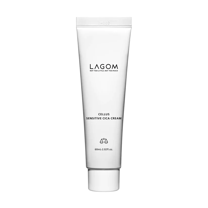 LAGOM Cellus Sensitive Cica Cream - krém na aknózní pleť 60 ml
