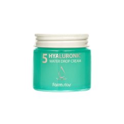 FARMSTAY Hyaluronic 5 Water Drop Cream - hydratační pleťový krém 80 ml