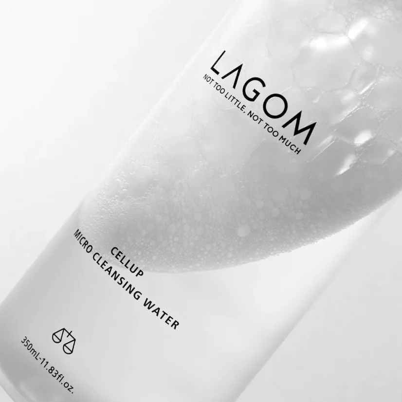 LAGOM Cellup Micro Cleansing Water - micelární čistící voda 350 ml