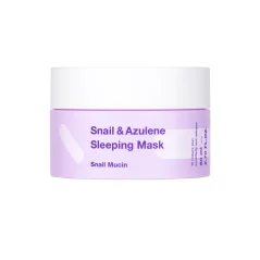 TIAM Snail & Azulene Sleeping Mask - Nočná maska so slimáčim mucinom 80 ml